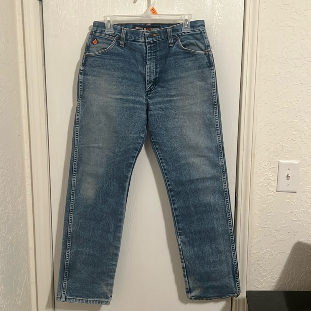 WRANGLER® FR FLAME RESISTANT ORIGINAL FIT JEAN IN PREWASH 32Wx32L